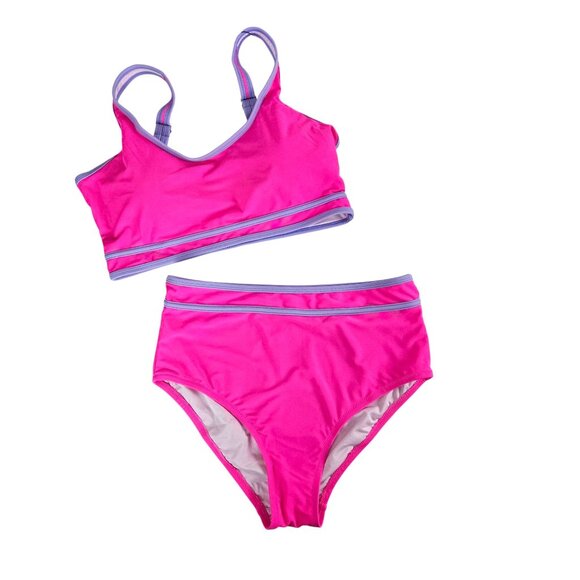 BMJL Womens High Waisted Bikini Set Two Piece Sexy Size M Beach Pool Vacation - Picture 5 of 10